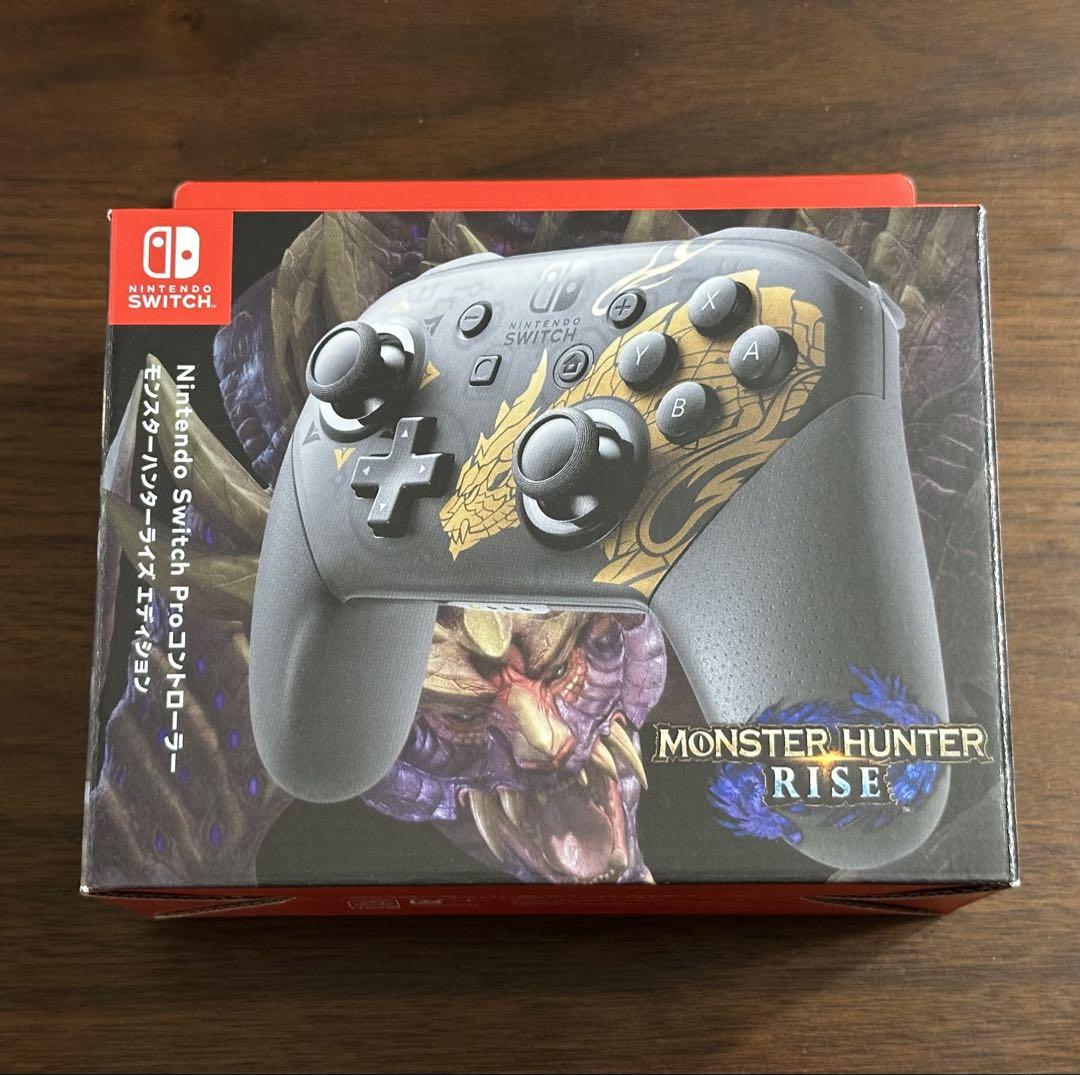 MONSTER HUNTER RISE モンスターハンターライズ プロコン Amazon.co.jp: Nintendo Switch Proコントローラー