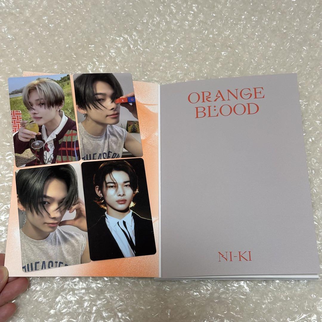 ENHYPEN ORANGE BLOOD ニキ ver.（ENHYPEN ORANGE BLOOD ニキ