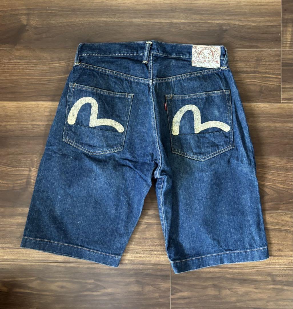 エヴィス ハーフパンツ（EVISU (エビス) 塩谷ブラザーズデニム