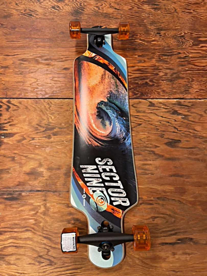 スケートボード SECTOR9 LONGBOARD ダウンヒル新品未使用、送料