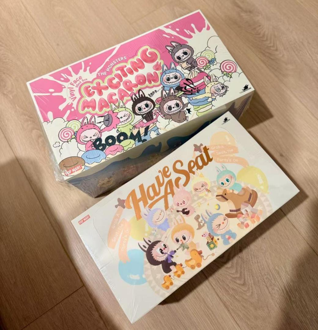LABUBU Have A Seat x マカロン POPMART 2set POPMART 2set LABUBU Have A Seat x マカロン(エキサイティング