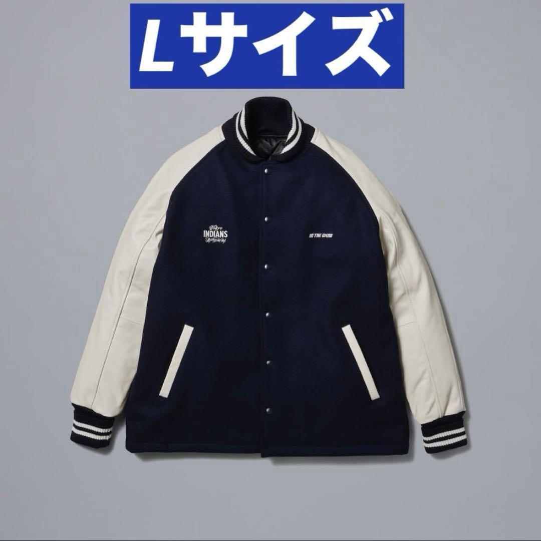 東京インディアンズ VarsityJacket 黒L Tokyo Indians