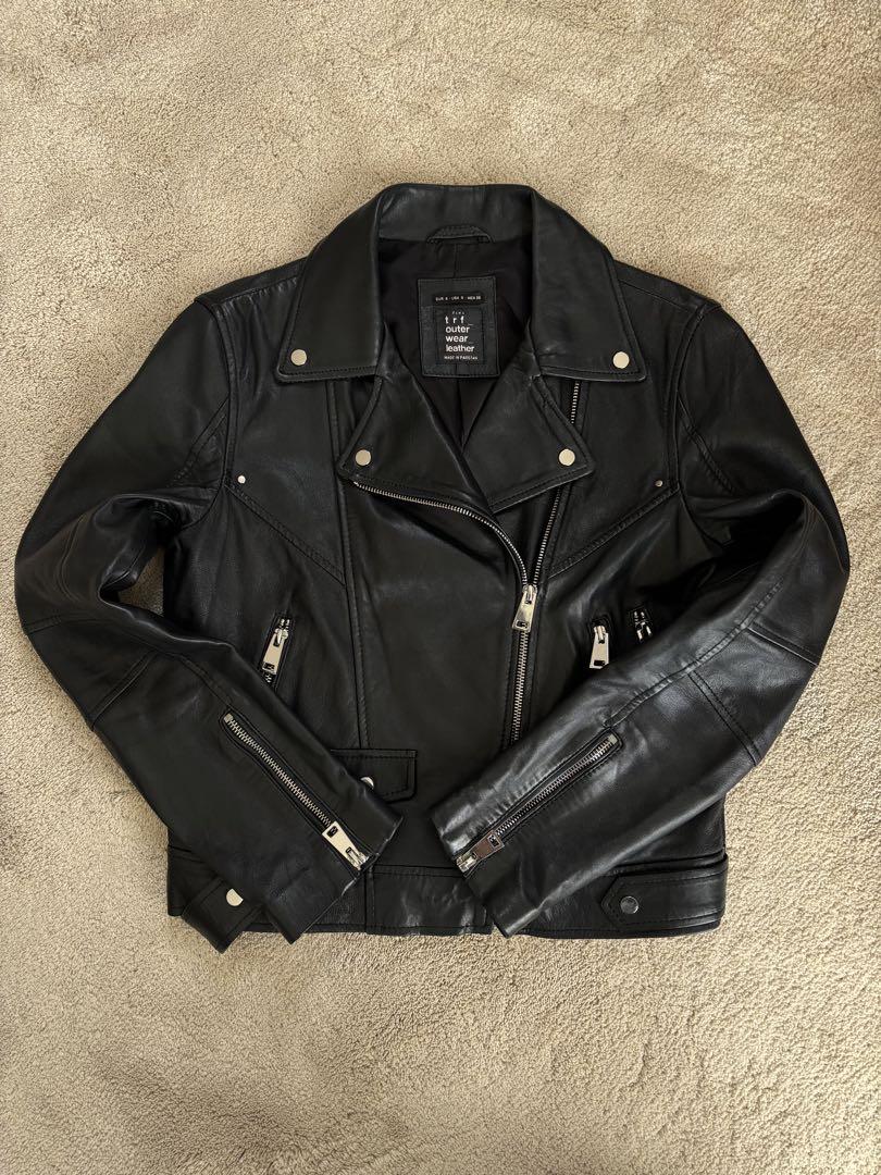 【ZARA】 レザージャケット ライダース ブラック 革 ジャケット ザラ ZARA（ライダースジャケット）のフリマアイテム一覧