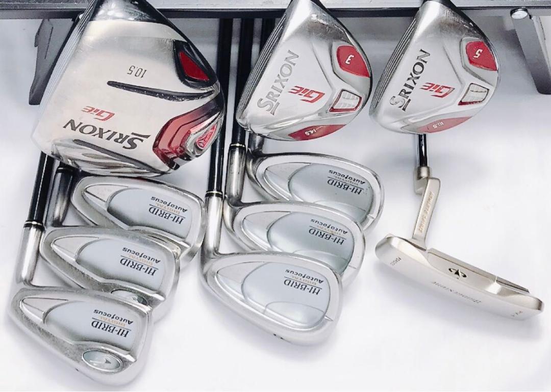 初心者用おすすめ Srixon GiE ゴルフクラブセット 10本 おすすめのスリクソン アイアン6選！メリット・デメリットや