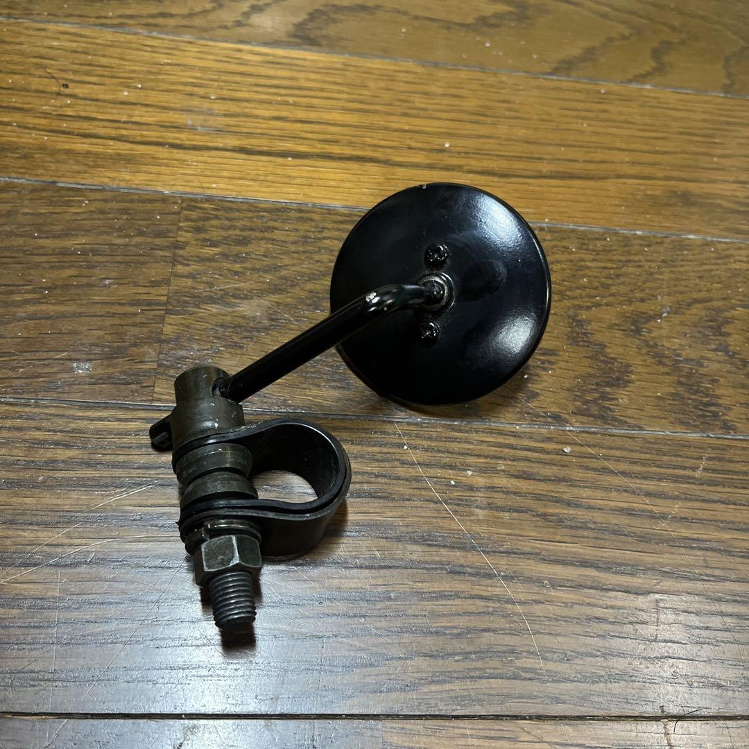 ナイスモーターサイクル 2inchミラー ハンドルクランプ加工品 SR