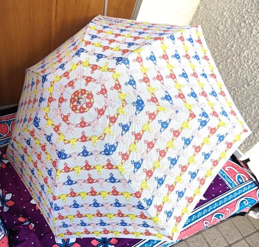 ヒロミさま専用　未使用品　ヴィヴィアンウエストウッド　長傘 ヴィヴィアンウエストウッド】折りたたみ傘 （VivienneWestwood