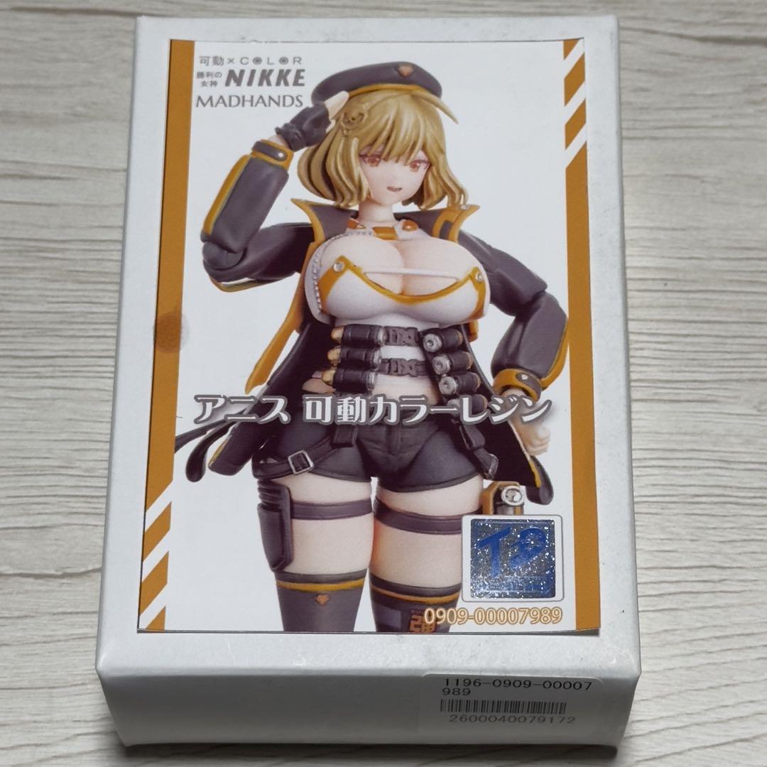 勝利の女神 NIKKE MADHANDS アニス 可動カラーレジン 制作途中