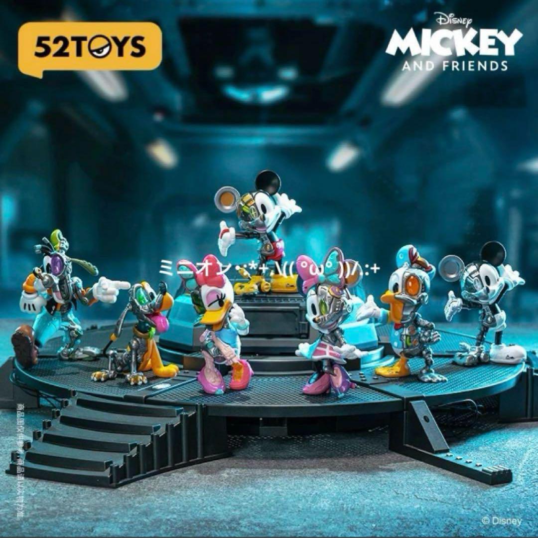 52toysミッキー＆フレンズ シークレット 52TOYS ミッキーアンドフレンズ サイボーグシリーズ