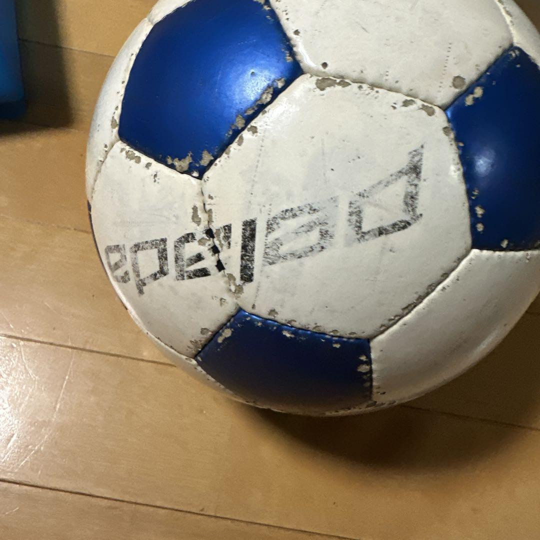 モルテン molten サッカーボール 5号 5号球 青 ブルー 水色 白 2個