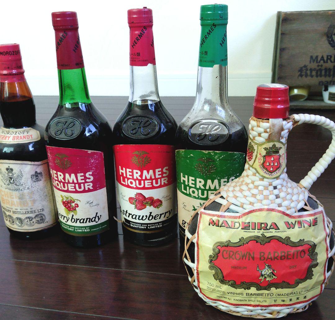 古酒 5本 ヘルメス モロゾフ マディラ ビンテージ