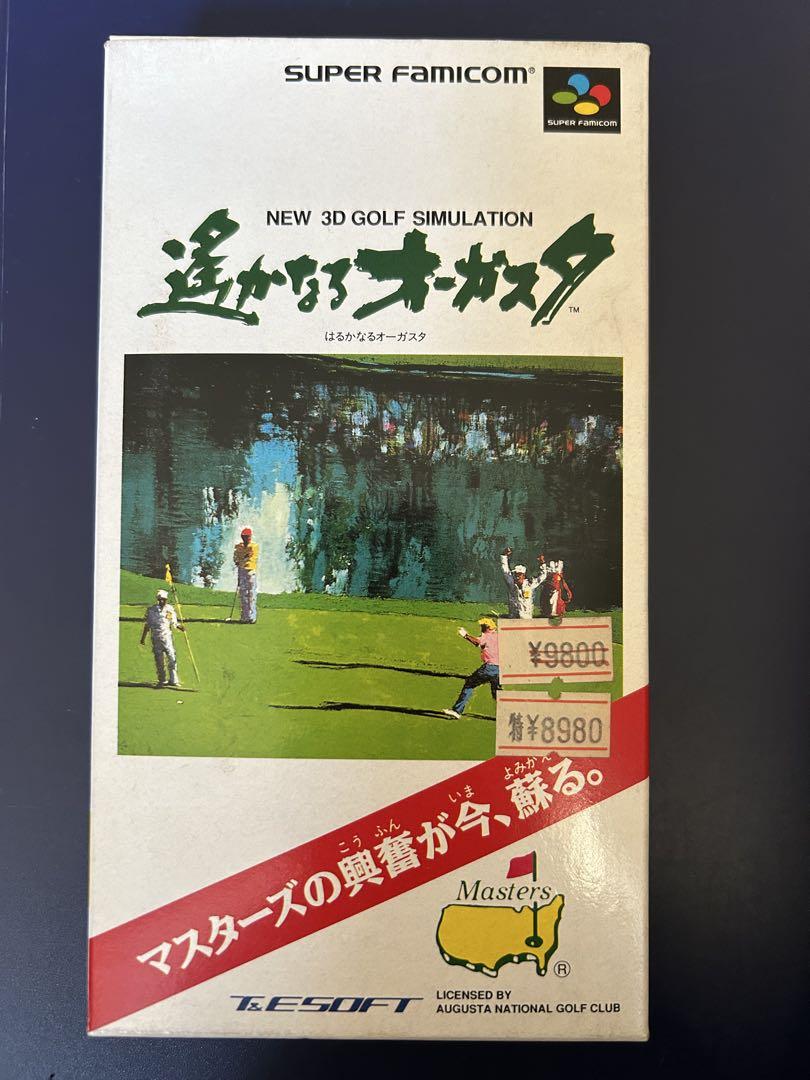 遥かなるオーガスタ 3D GOLF SIMULATION スーパーファミコン