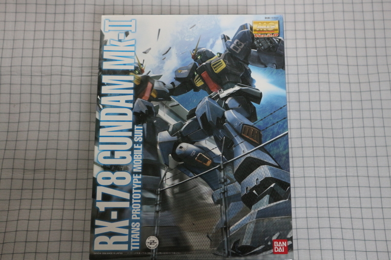 MG 1/100 RX-178ガンダム Mk-Ⅱ （ティターンズ）Ver.2.0 未組立