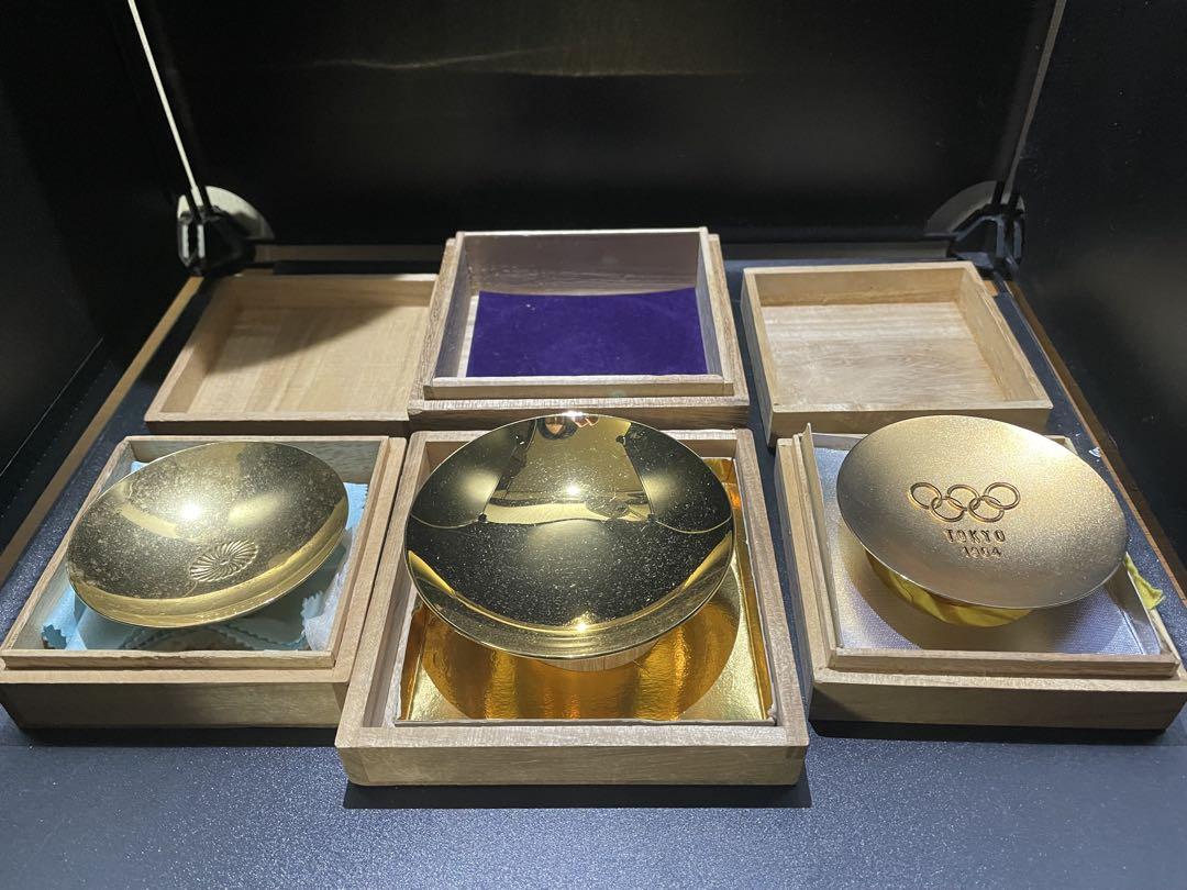 1964年 東京オリンピック金盃 金杯 セット 24k GP（24KGP 金杯の