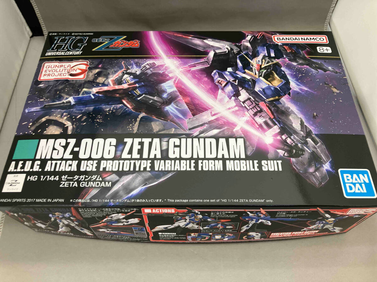 新品　ガンダム　プラモデル プラモデル (再販)バンダイ 1/144 MSZ-006 ゼータガンダム HGUC
