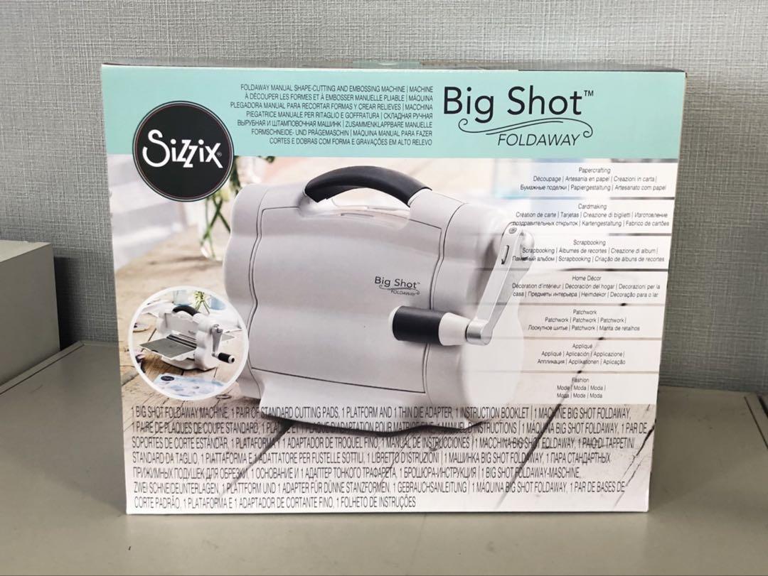 新品未使用 Sizzixシジックス ビッグショット フォルダウェイ マシン本体 Amazon.co.jp: Sizzix ダイカットマシン フォルダウェイ