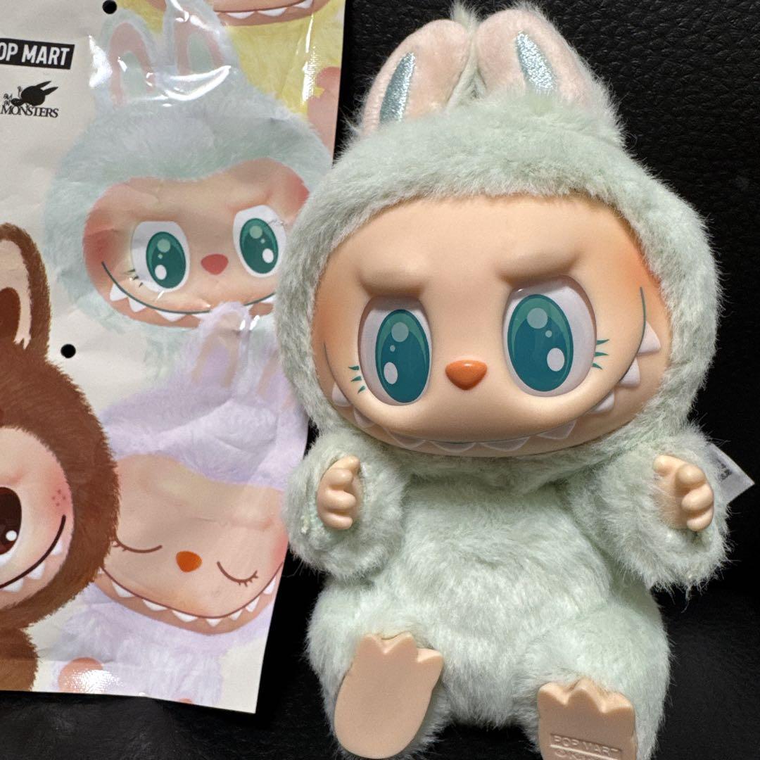LABUBU ぬいぐるみ POP MART labubu ququ ぬいぐるみ(POP MART Have A Seat Labubu