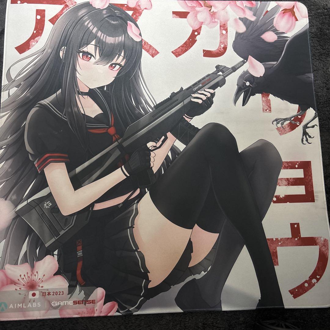 【新品未使用】Gamesense×Aimlabs Radar Asuka Ryo Gamesense Aimlabs Radar Mouse Pad Asuka Ryo Japan limited