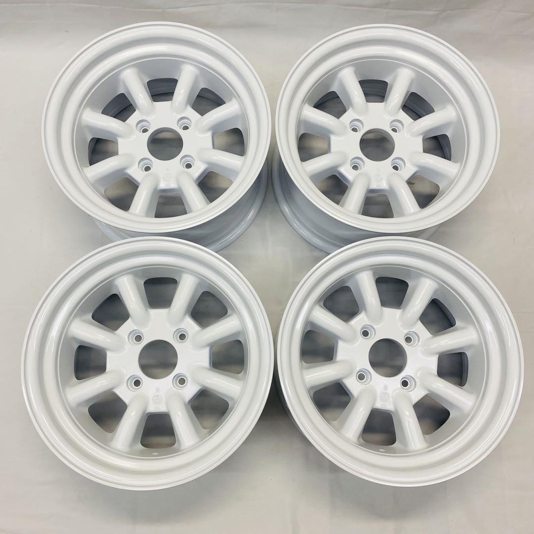 RS Watanabe R TYPE 15×8 +0 4H-114.3 ホワイト（ニュース
