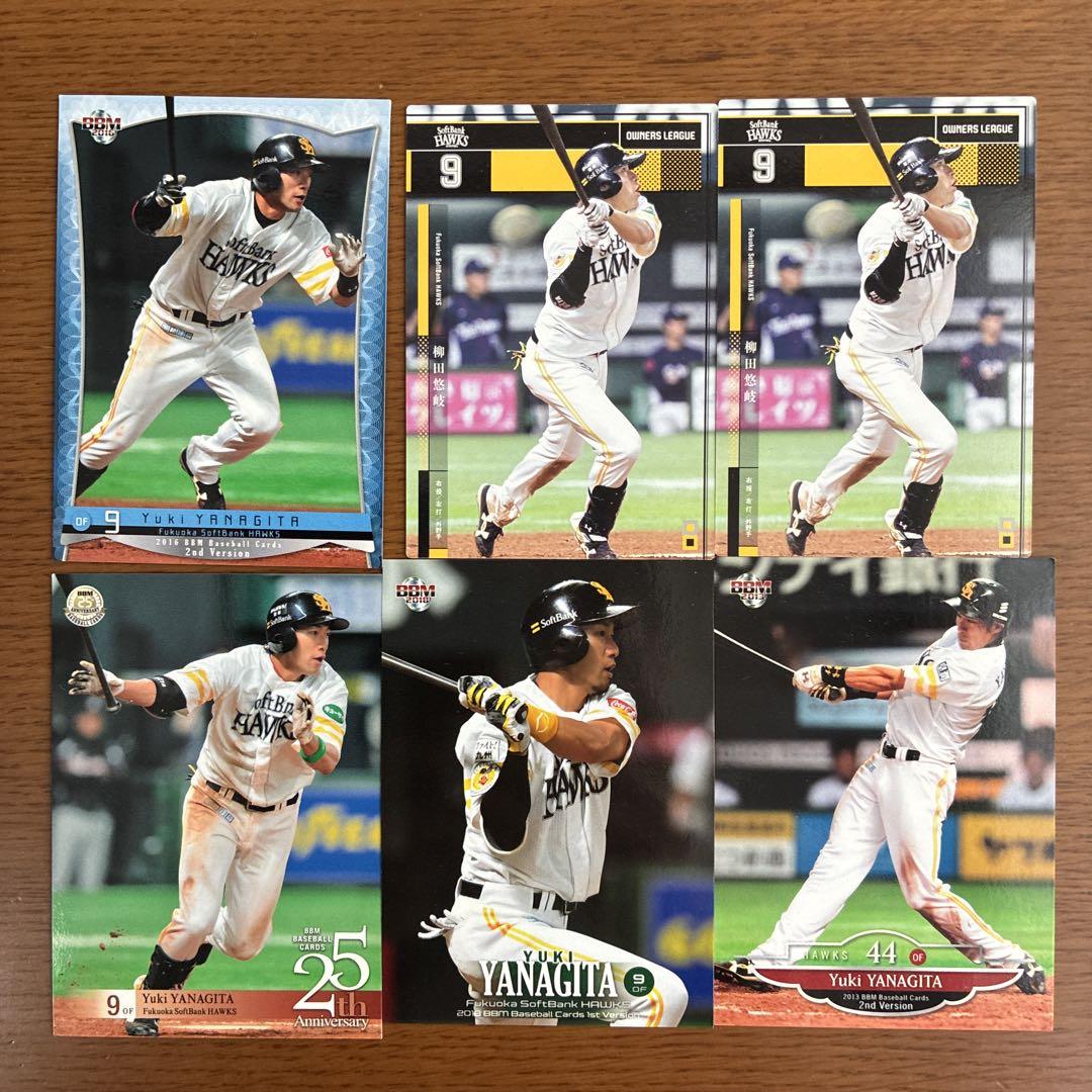 柳田悠岐 カードセット プロ野球チップスカード柳田悠岐選手 13種まとめセット(キラ6種