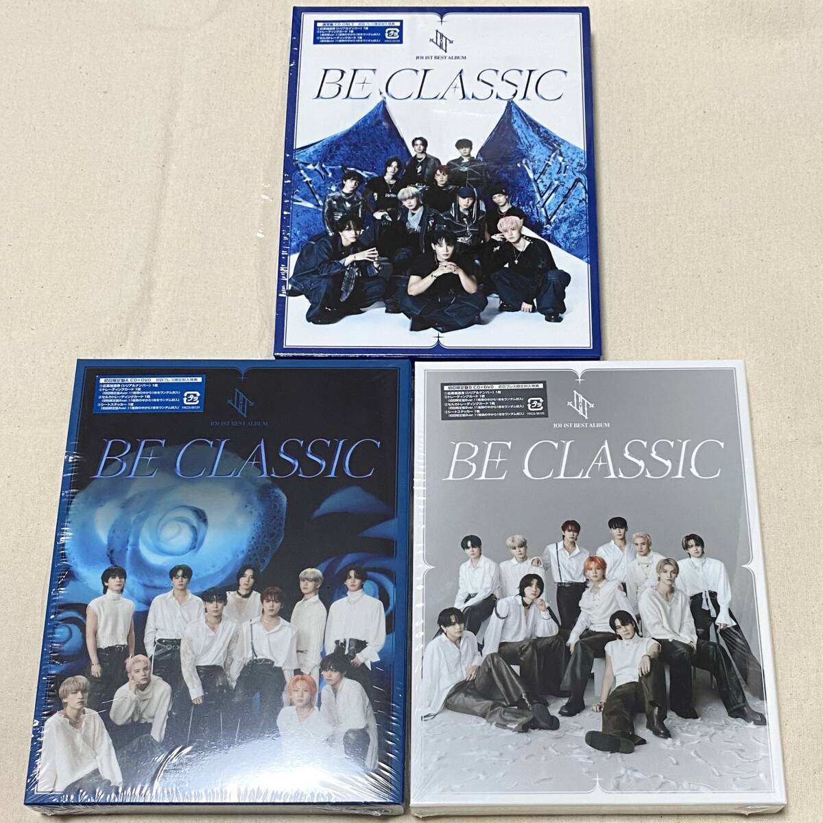 JO1 「BE CLASSIC」3形態セット 初回限定盤A(CD+DVD) 初回限定盤