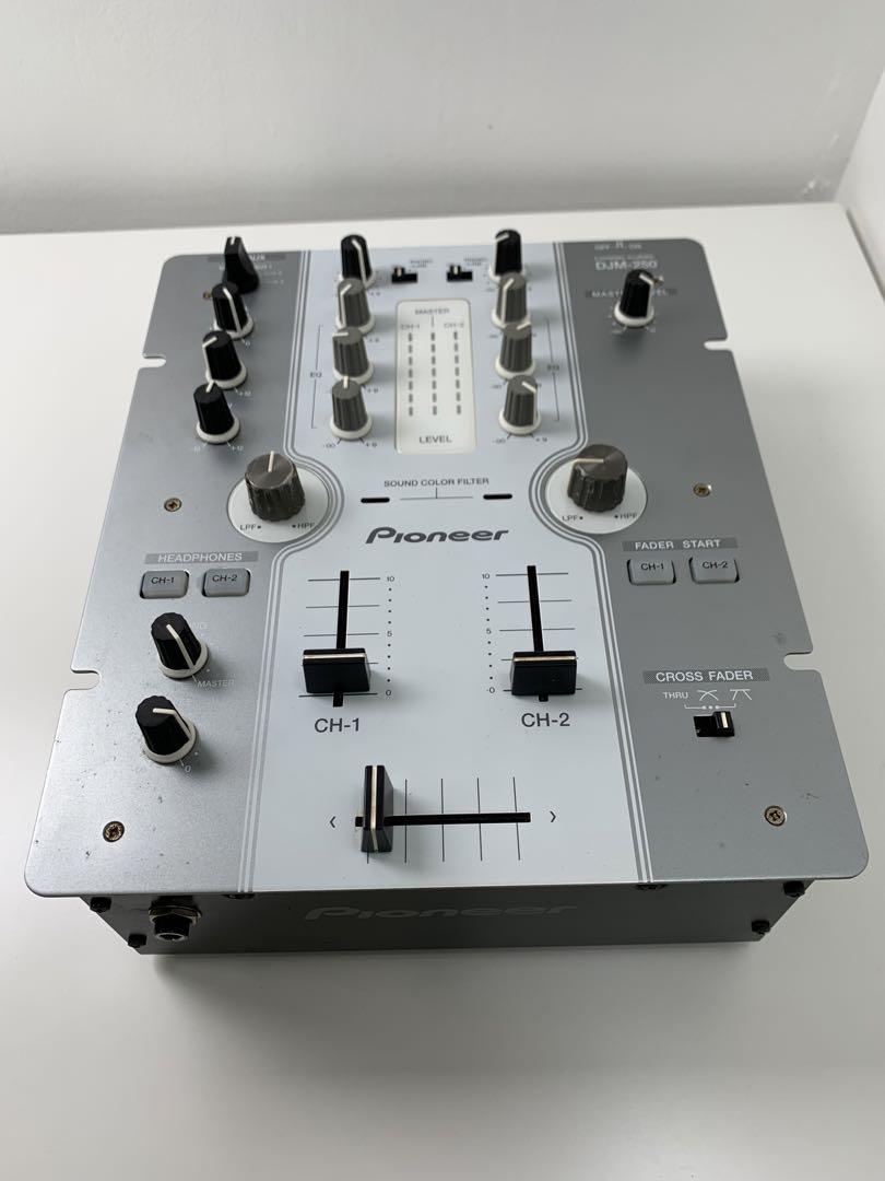 DJM-250 DJ Mixer DJ ミキサー Pioneer 動作OK 良品（DJM-250-K）