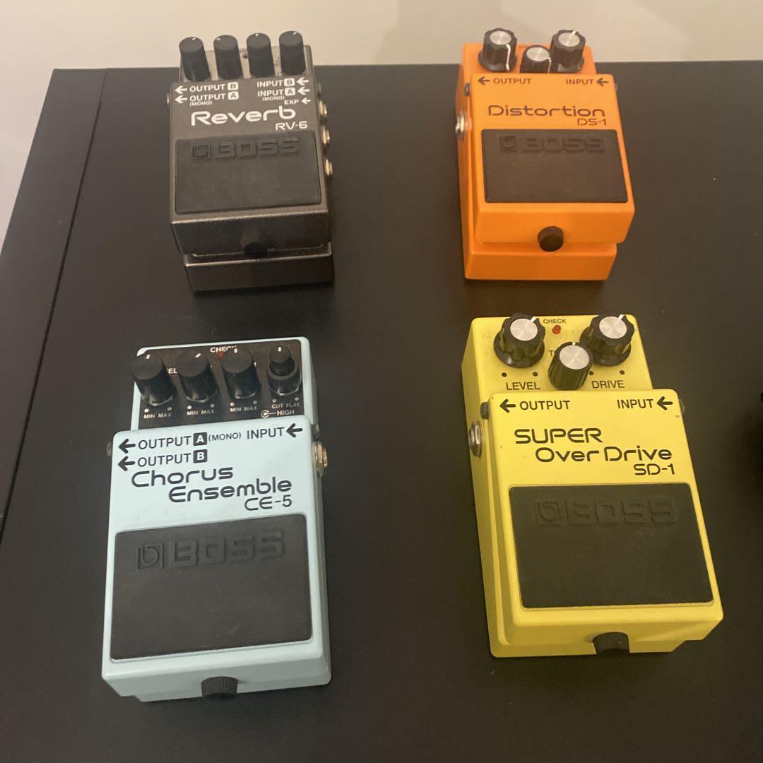 BOSS ギターエフェクター 4点セット RV-6 DS-1 CE-5 SD-1