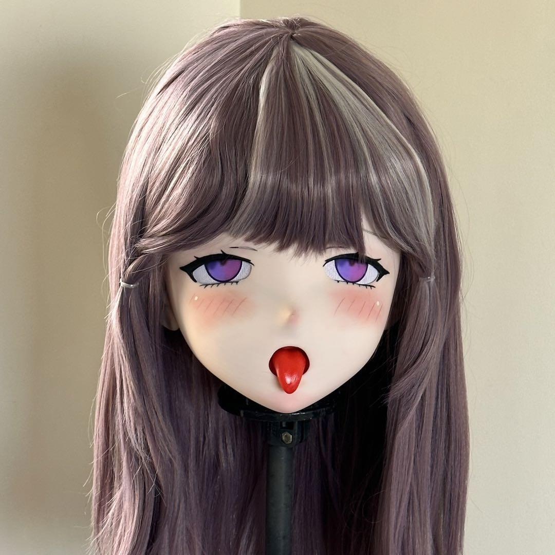美少女 着ぐるみ ロック付き kigurumi コスプレ アトラク マスク 美少女 着ぐるみ kigurumi コスプレ アトラク ロック付き マスク