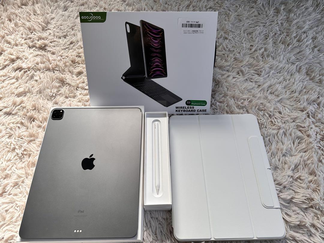 【極美品】iPad Pro 12.9インチ第6世代 と apple pencil iPad Pro 12.9inch 256GB 第4世代 Apple pencil 第2世代