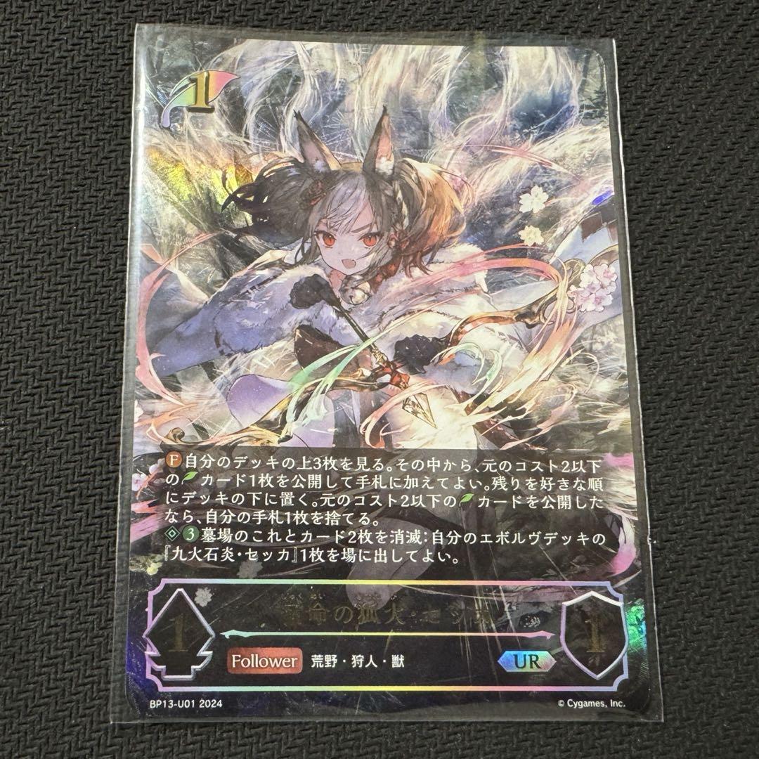 シャドウバースエボルヴ 九火石炎・セッカ UR（シャドウバース