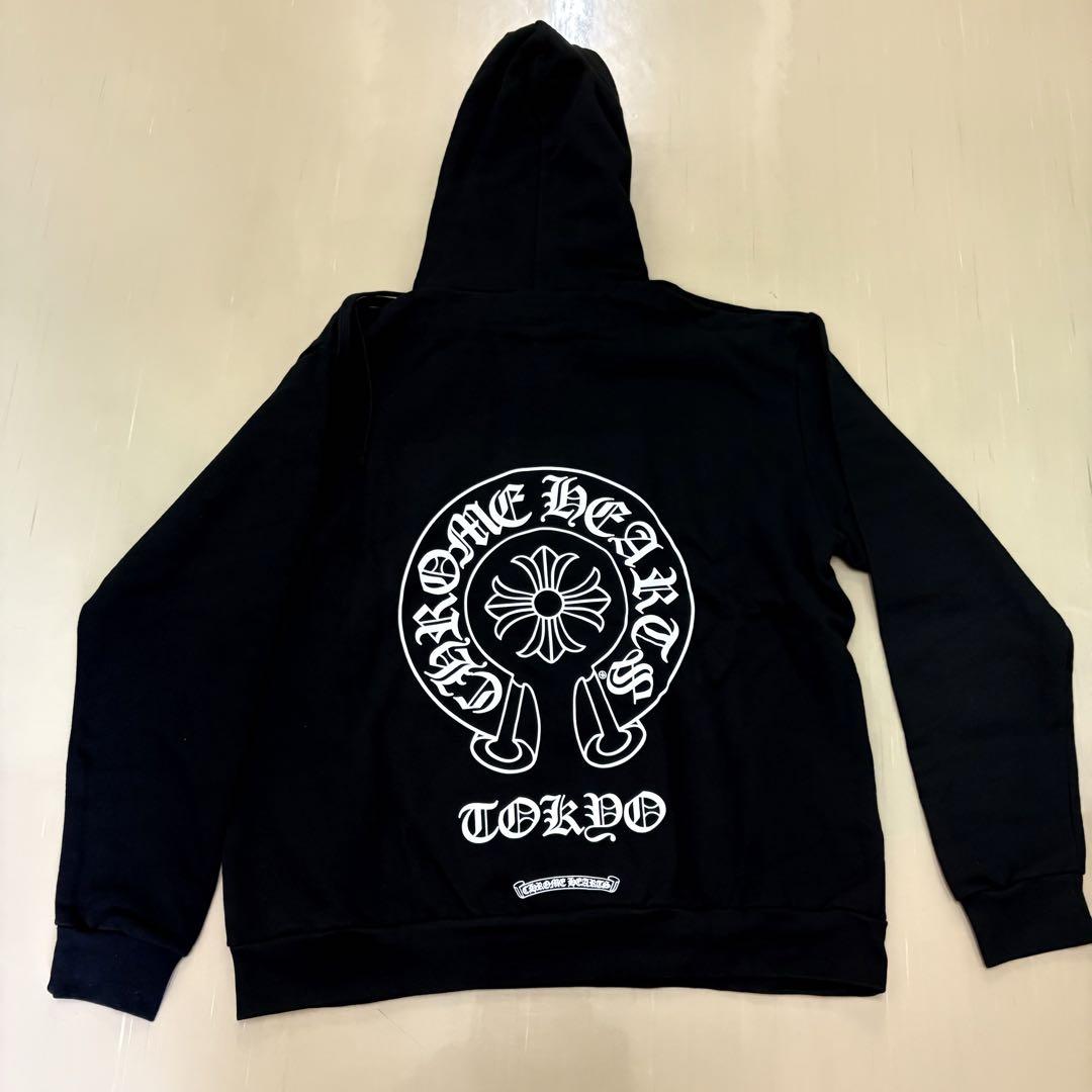 Chrome Hearts FU クロムハーツ パーカー フーディー Hoodie クロムハーツ パーカー フーディー ブラック メンズ CHROME