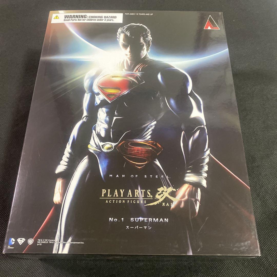 MAN OF STEEL PLAY ARTS改 スーパーマン　マンオブスティール Amazon.com: Square Enix Man of Steel Superman Action Figure