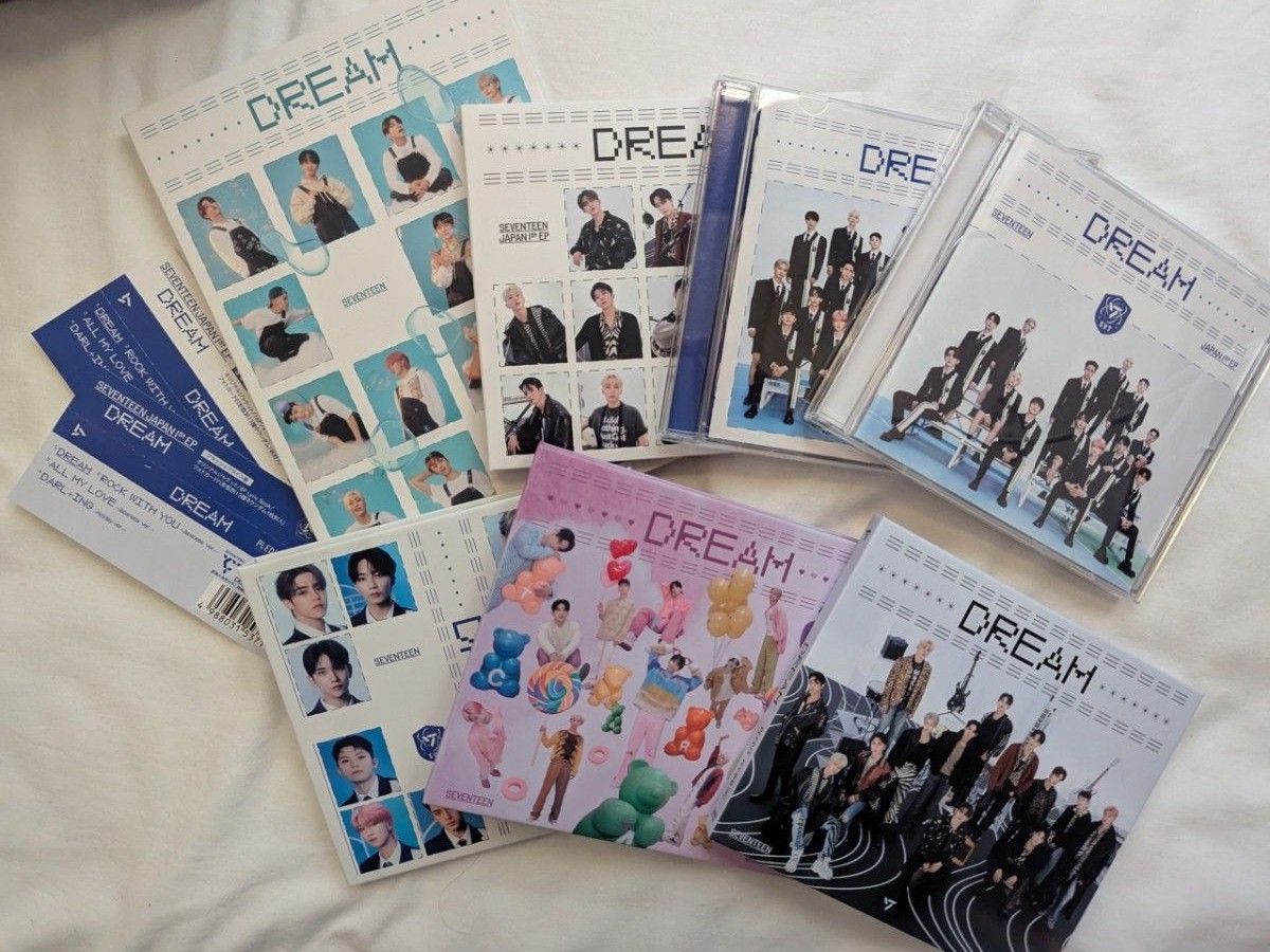 ≪超目玉☆12月≫ 新品未開封5形態セット DREAM SEVENTEEN 特典