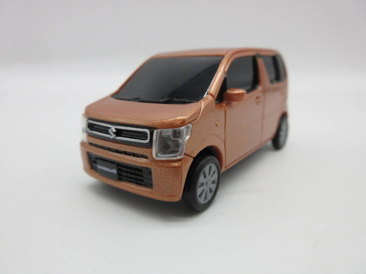 スズキ ワゴンR オレンジメタリック プルバックカー カラー