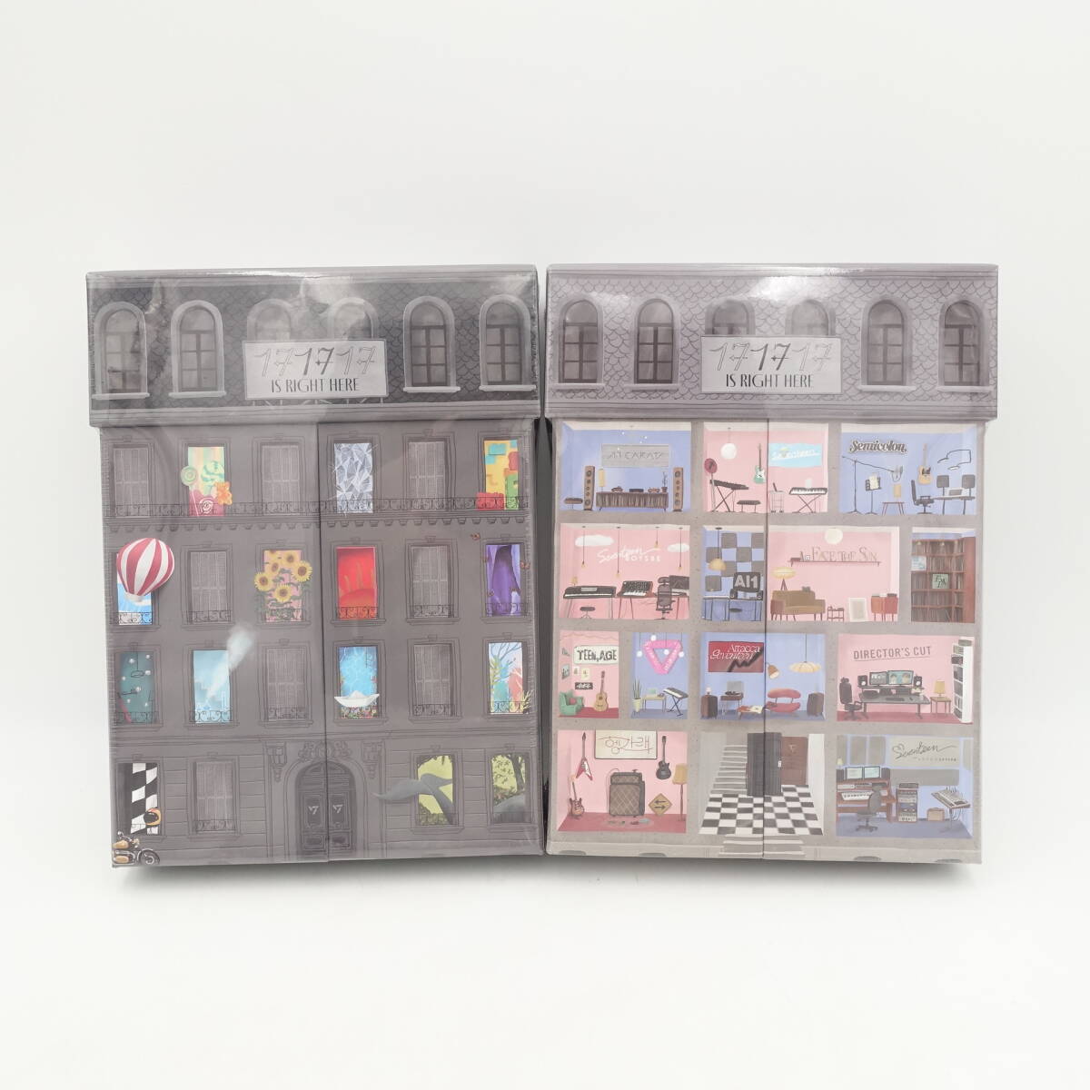 SEVENTEEN 17 IS RIGHT HERE 2形態セット CD HERE HEAR 未開封