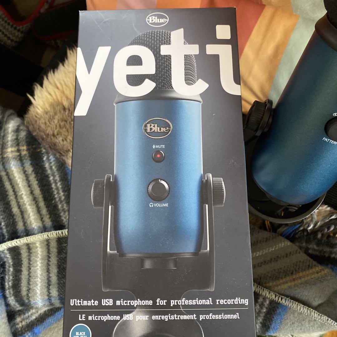 Yeti Blue VO!CEによる、マルチパターンのプレミアムUSBマイク Yeti - Premium Multi-Pattern USB Microphone with Blue VO!CE