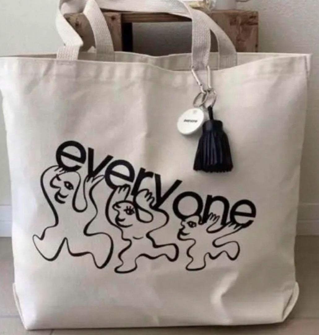 新品　abcd fleurs vincent トートバッグ everyone 新品未使用】everyone vincent トートバッグ （everyone LOGO BY