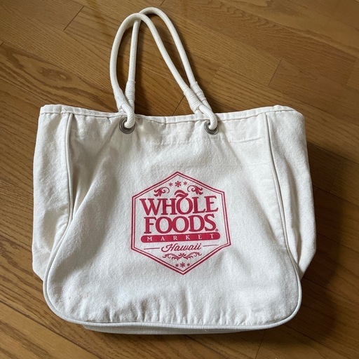 ハワイ スーパー Whole Foods Market エコバッグ （WHOLE FOODS