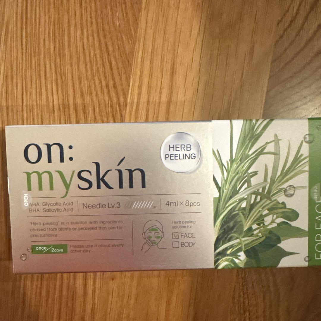 新品未開封　on:myskin オンマイスキンハープピーリング　2箱 楽天市場】公式 on:myskin body用 │ 自宅でハーブピーリング