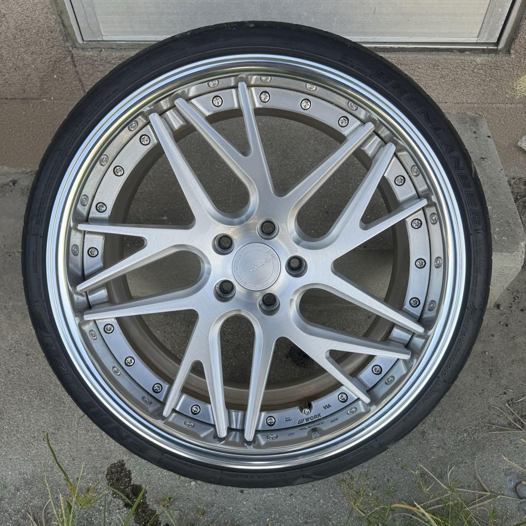 ワーク グノーシス CVX 20インチ （美品） （ワーク グノーシス