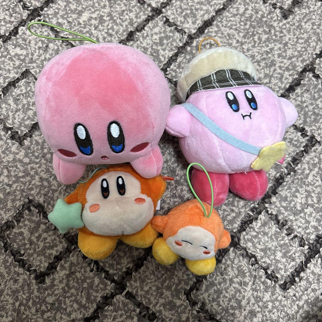 カービィーとワドルディぬいぐるみ （星のカービィ ほわっと