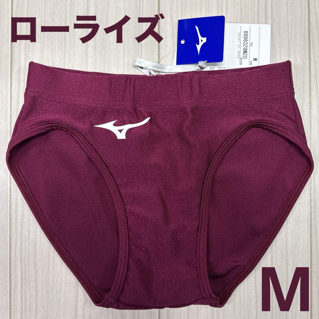 ミズノ　女子陸上レーシングショーツ　Lサイズ　ローライズタイプ　レッド単色　新品 ミズノ 女子陸上レーシングショーツ Lサイズ ローライズタイプ