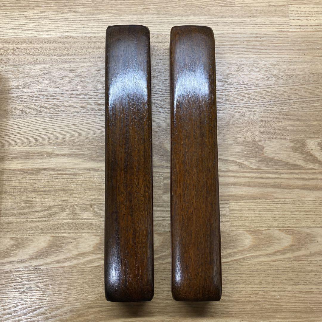 拍子木 紫檀ローズ 8寸 (24cm) （拍子木 | 浦西神具店職人が