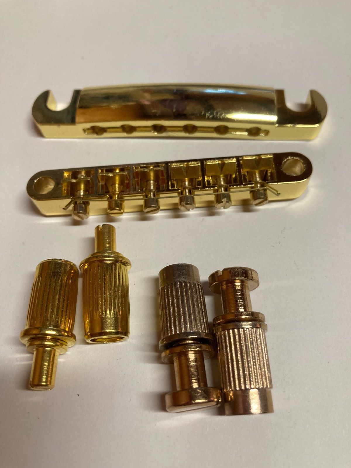 チューンオーマチックブリッジ 金 ゴールド（Gibson Les Paul