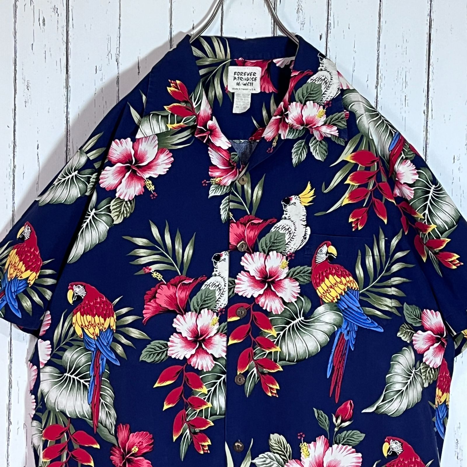 USA製 ハワイ製 FOREVER PARADISE HAWAII 半袖 ビンテージ