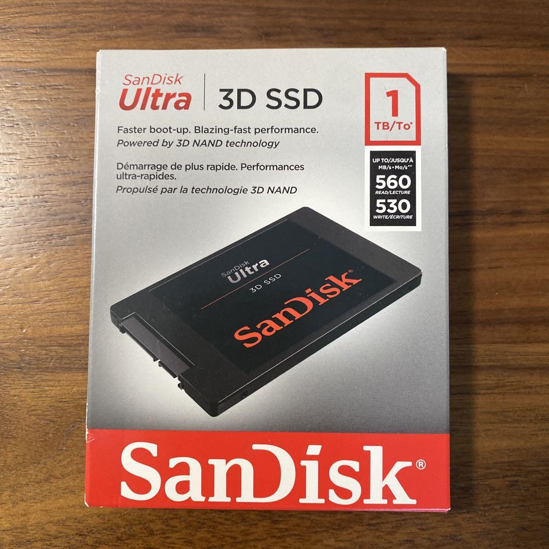 SanDisk Ultra 3D SSD 1TB（DataBlitz - SANDISK SSD Plus SATA