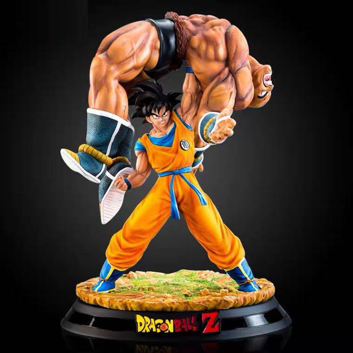 DRAGON BALLドラゴンボール 悟空vsナッパ フィギュア PVC製