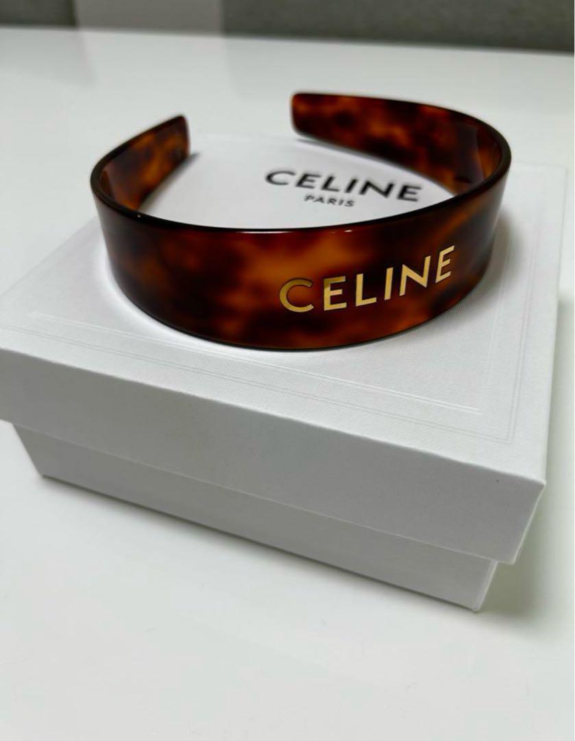 CELINE  カチューシャ　箱付き CELINE ヘアアクセサリー カチューシャ 箱付き