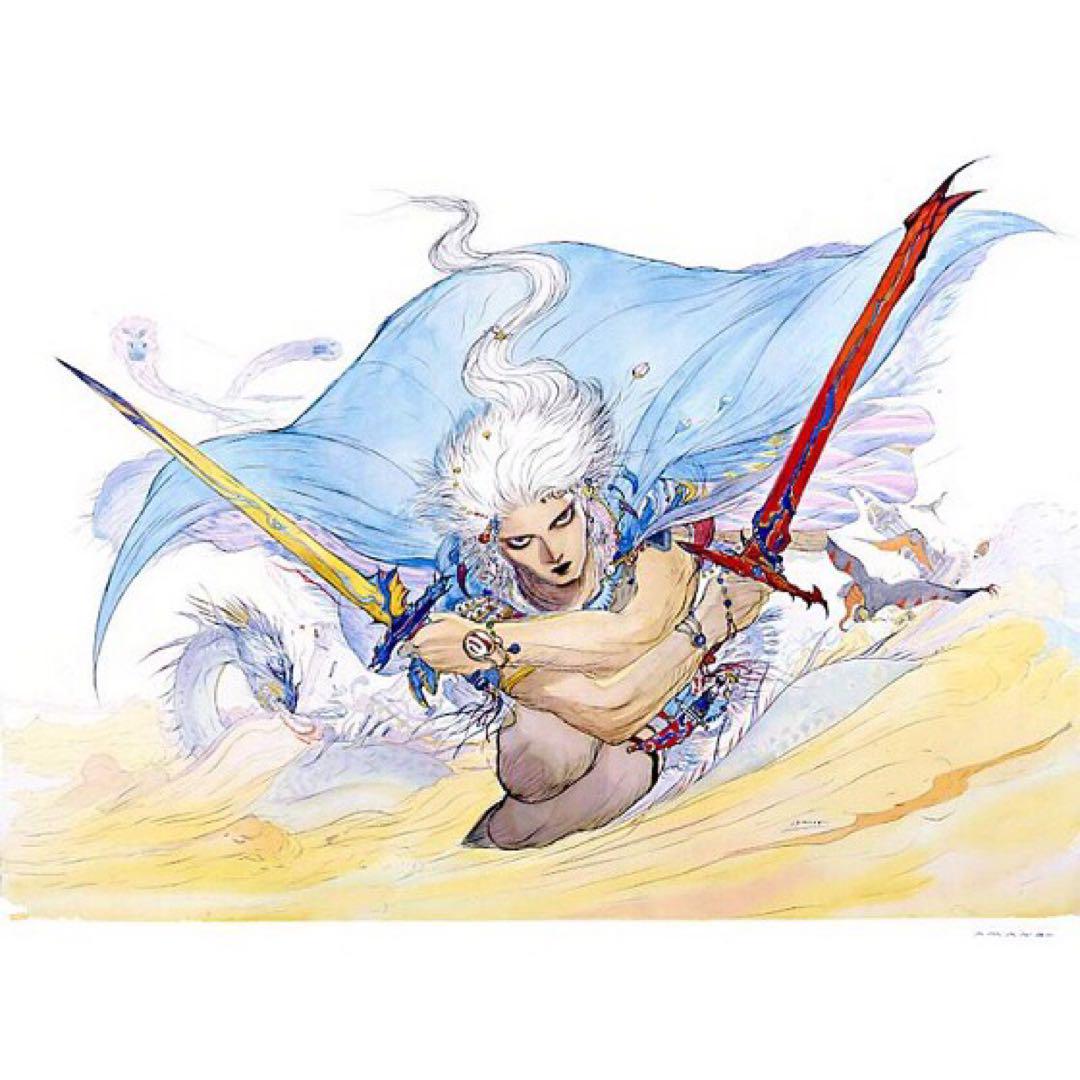 ファイナルファンタジー　TCG プレイマット　FF3 オニオンナイト 旧 Amazon.co.jp: FF3 オニオンナイト 天野喜孝 プレイマットFFTCG