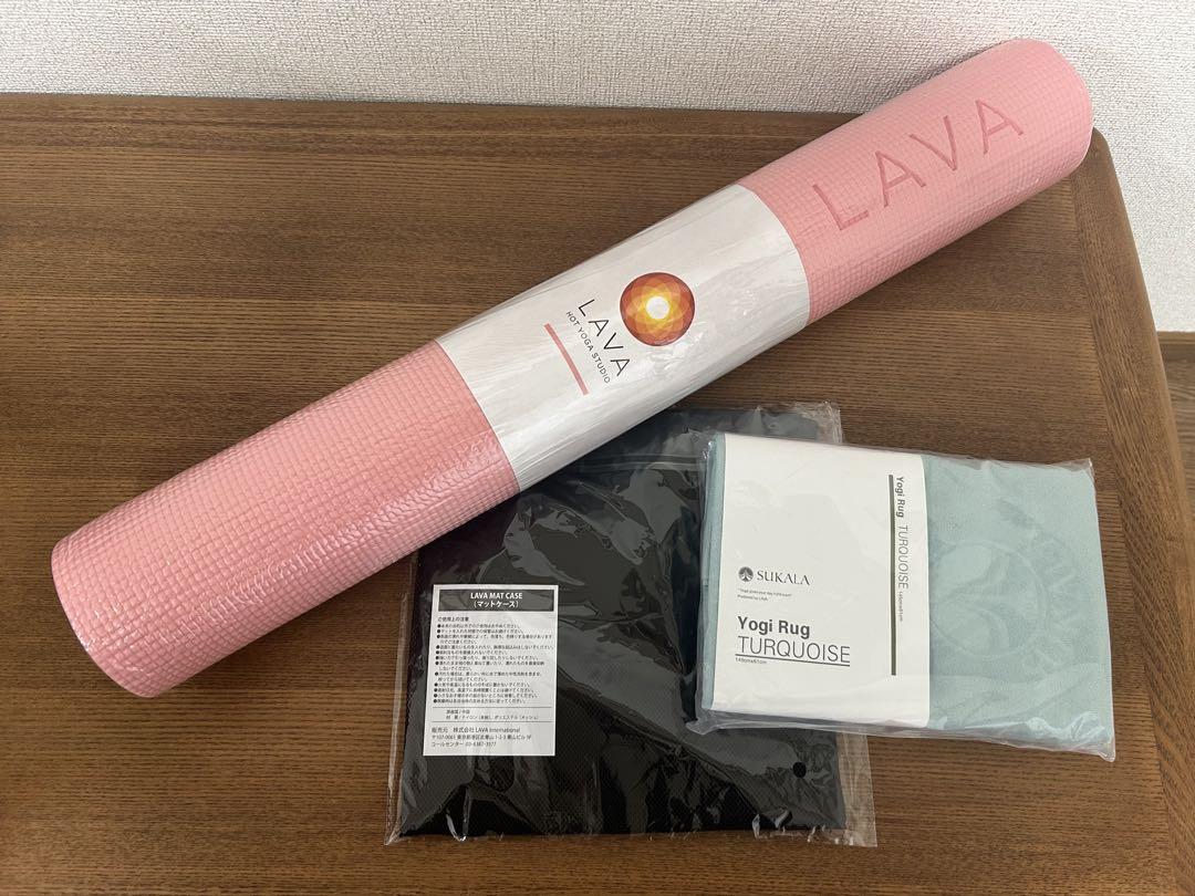 LAVA ホットヨガマット SUKALA yogiRug 新品 マットケース