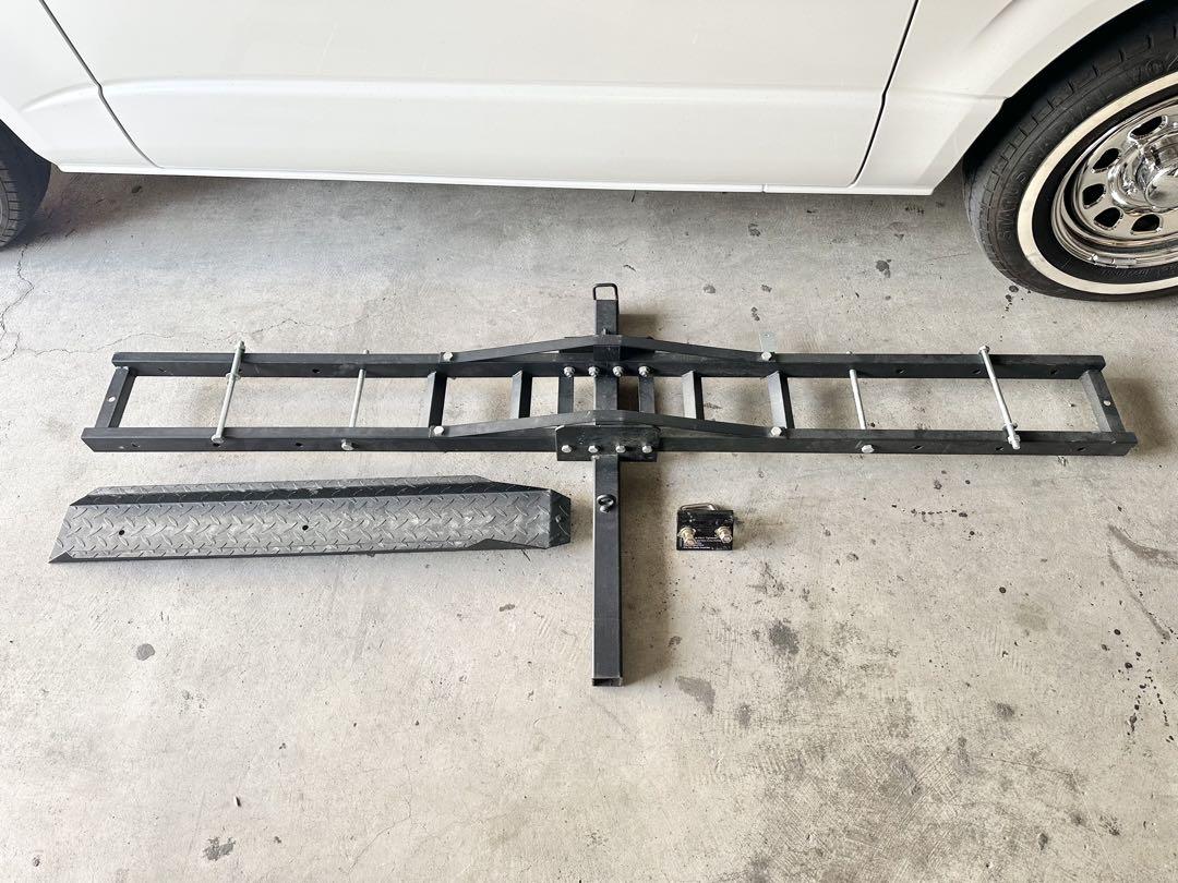 発送不可】バイクキャリア ヒッチメンバー用 バイクヒッチ
